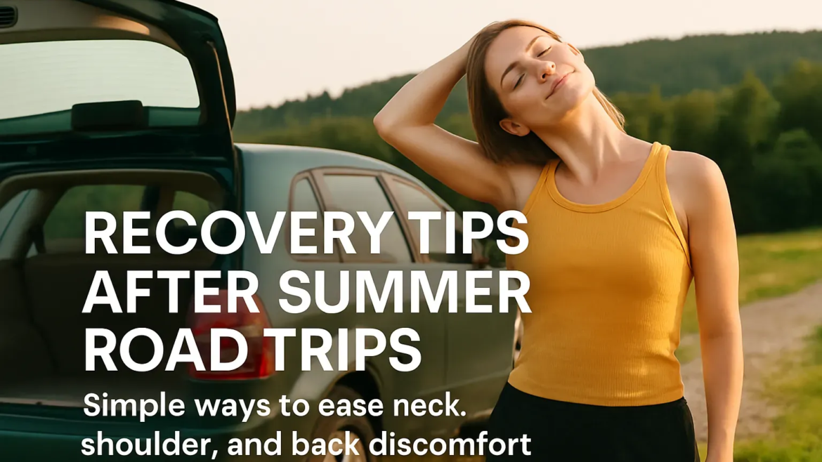 How to Support Recovery After Summer Road Trips: Tips for Neck, Shoulder, and Back Comfort