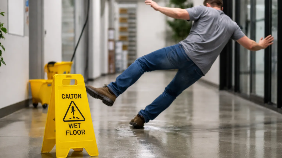 Slip and Fall at Work: Why Hips, Knees, and Low Back Hurt Days Later